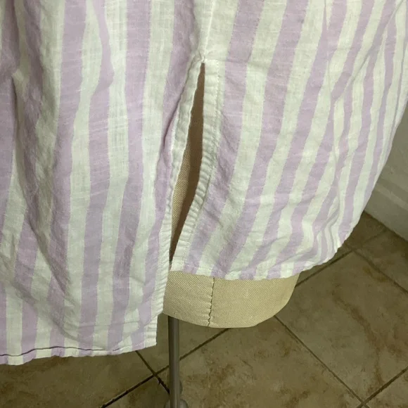 The Great Cotton Striped Button Down Shirt - Picture 4 of 9